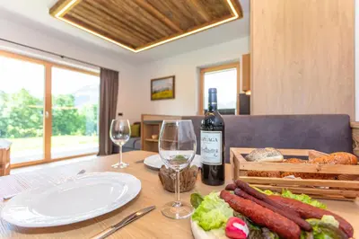 Essen in der Ferienwohnung oder in der Nähe