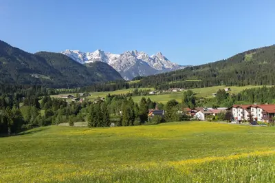 Naturlandschaft in der Nähe der Ferienwohnung