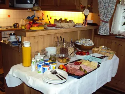 Essen in der Pension oder in der Nähe