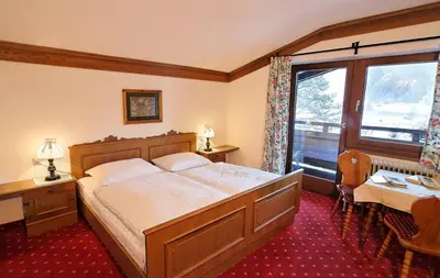 Ein Bett oder Betten in einem Zimmer der Unterkunft Apartments Nindl
