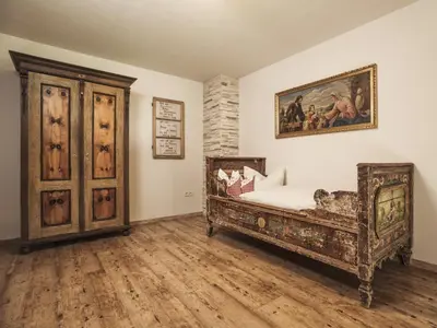 Ein Bett oder Betten in einem Zimmer der Unterkunft Breierhof