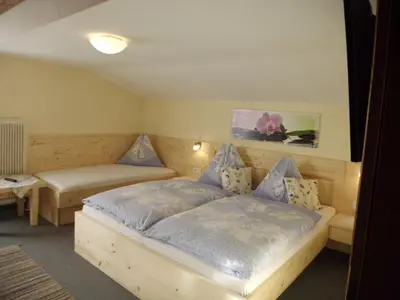 Ein Bett oder Betten in einem Zimmer der Unterkunft Haus Rohregger