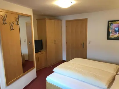 Ein Bett oder Betten in einem Zimmer der Unterkunft Fiechtl Apartments