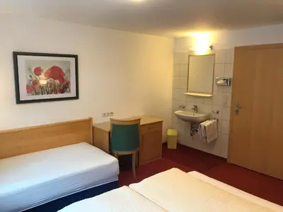 Ein Bett oder Betten in einem Zimmer der Unterkunft Fiechtl Apartments