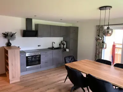 Küche/Küchenzeile in der Unterkunft Apartment Wurnitsch