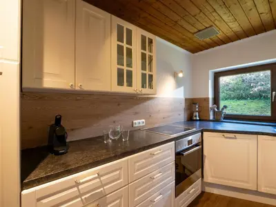 Küche/Küchenzeile in der Unterkunft Chalet Kitzalm