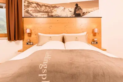 Ein Bett oder Betten in einem Zimmer der Unterkunft Villa Heimatliebe