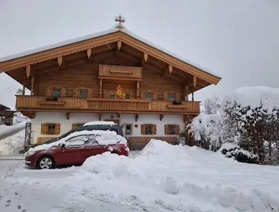 Haus Strobler im Winter