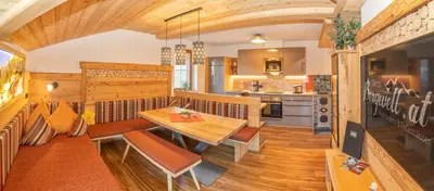 Küche/Küchenzeile in der Unterkunft Landhaus Höllwarth