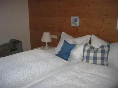 Ein Bett oder Betten in einem Zimmer der Unterkunft Haus Gmahblick Ferienwonungen