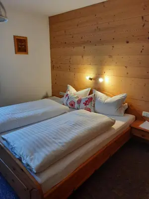 Ein Bett oder Betten in einem Zimmer der Unterkunft Haus Gmahblick Ferienwonungen