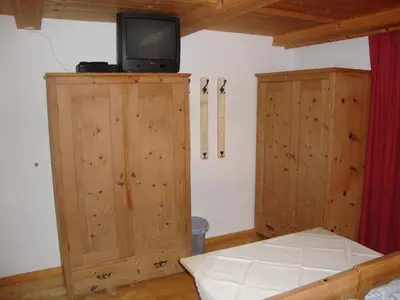 Ein Bett oder Betten in einem Zimmer der Unterkunft Ferienwohnung Nussbaum