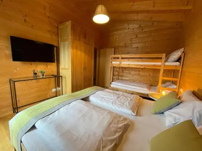 Ein Bett oder Betten in einem Zimmer der Unterkunft Apartment Jochblick by Interhome