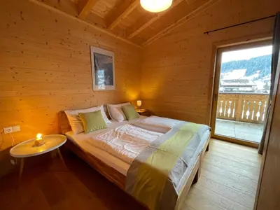 Ein Bett oder Betten in einem Zimmer der Unterkunft Apartment Jochblick by Interhome
