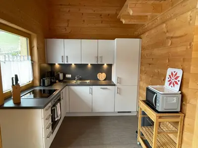 Küche/Küchenzeile in der Unterkunft Apartment Jochblick by Interhome