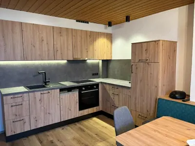 Küche/Küchenzeile in der Unterkunft Haus Kammerlander
