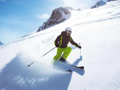 Skifahren im Chalet oder in der Nähe