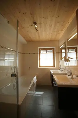 Ein Badezimmer in der Unterkunft Dorfappartements Söll