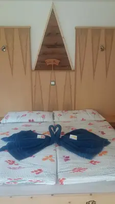 Ein Bett oder Betten in einem Zimmer der Unterkunft Appartement Gassner