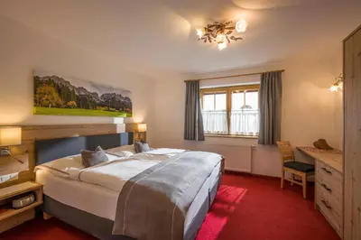 Ein Bett oder Betten in einem Zimmer der Unterkunft Appartments Antoniushof