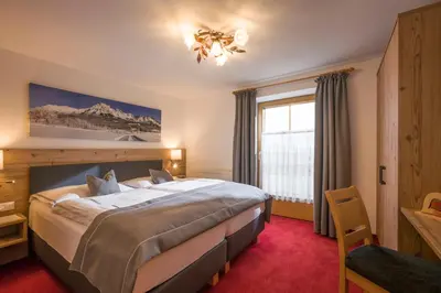 Ein Bett oder Betten in einem Zimmer der Unterkunft Appartments Antoniushof