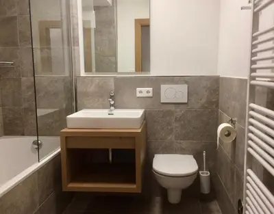Ein Badezimmer in der Unterkunft Kitzbuheler Alpen Residenz Top2 Hollersbach