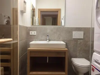 Ein Badezimmer in der Unterkunft Kitzbuheler Alpen Residenz Top2 Hollersbach