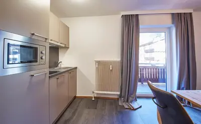 Küche/Küchenzeile in der Unterkunft Time for Sport Apartments