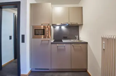 Küche/Küchenzeile in der Unterkunft Time for Sport Apartments