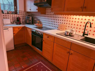 Küche/Küchenzeile in der Unterkunft Apartment Kitzkamm by Apartment Managers