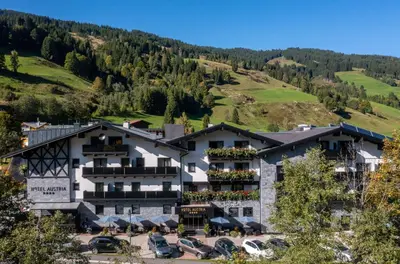 Grundriss der Unterkunft Hotel Austria - inklusive Joker Card im Sommer