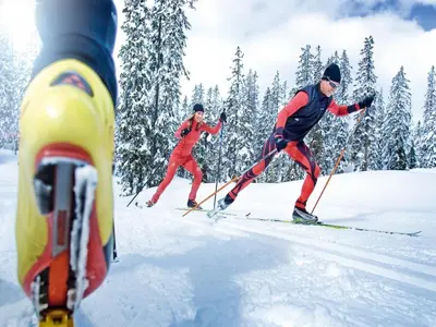 Skifahren in der Ferienwohnung oder in der Nähe