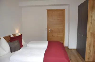 Ein Bett oder Betten in einem Zimmer der Unterkunft Ferienwohnung Christian