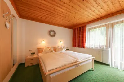 Ein Bett oder Betten in einem Zimmer der Unterkunft Haus Spieleck