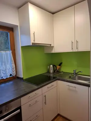 Küche/Küchenzeile in der Unterkunft Haus Fichtenblick