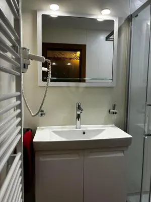 Ein Badezimmer in der Unterkunft Landhaus Geisler