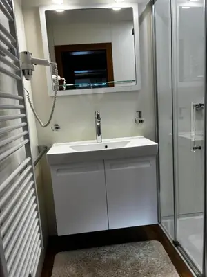 Ein Badezimmer in der Unterkunft Landhaus Geisler