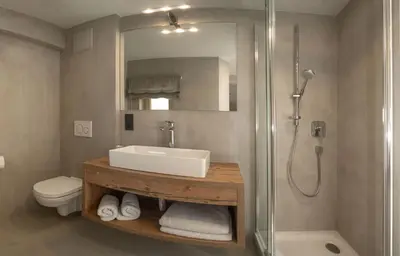 Ein Badezimmer in der Unterkunft Appartements Erwin & Eleonore Hüttl - Penthouse