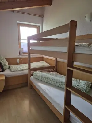 Ein Bett oder Betten in einem Zimmer der Unterkunft Landhaus Nageler