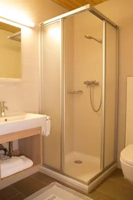 Ein Badezimmer in der Unterkunft Apartmenthaus Brixen & Haus Central