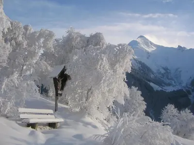 Berggasthaus Steinerkogl im Winter