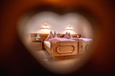 Ein Bett oder Betten in einem Zimmer der Unterkunft Apartment Großvenedigerblick
