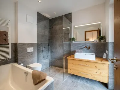 Ein Badezimmer in der Unterkunft Ferienwohnung Hammerwirt