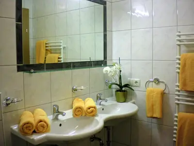 Ein Badezimmer in der Unterkunft Appartements NEUStockach