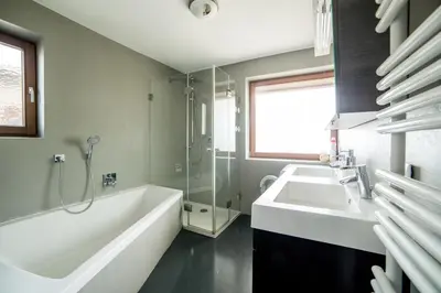 Ein Badezimmer in der Unterkunft Apartment Eberharter
