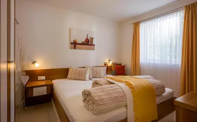 Ein Bett oder Betten in einem Zimmer der Unterkunft Apart Blassnig