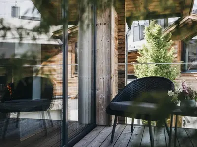 Ein Balkon oder eine Terrasse in der Unterkunft VAYA Fieberbrunn