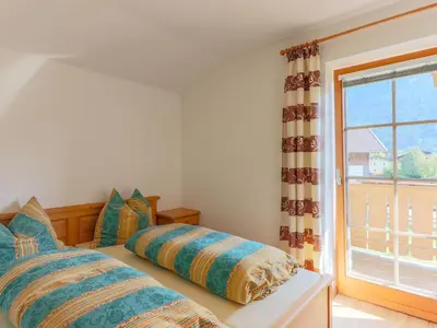 Ein Bett oder Betten in einem Zimmer der Unterkunft Chalet in Bramberg near Ski Slopes