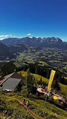 Naturlandschaft in der Nähe des Gasthauses