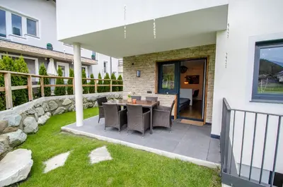 Ein Patio oder anderer Außenbereich in der Unterkunft Kitz Juwel Top 2